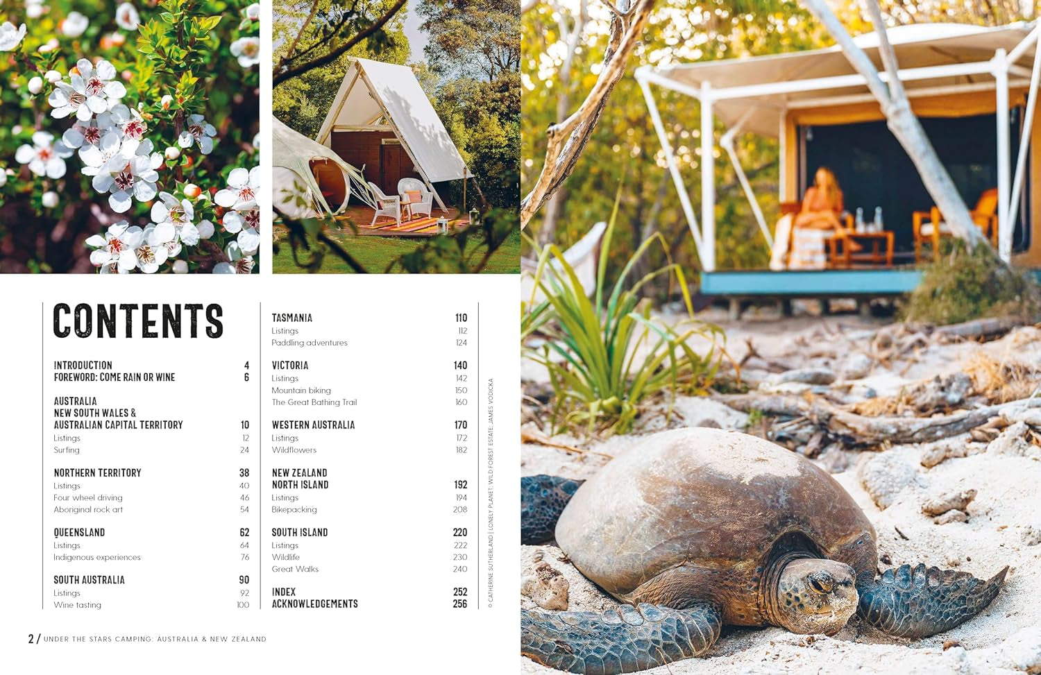 Lonely Planet under the Stars Camping Australia and New Zealand