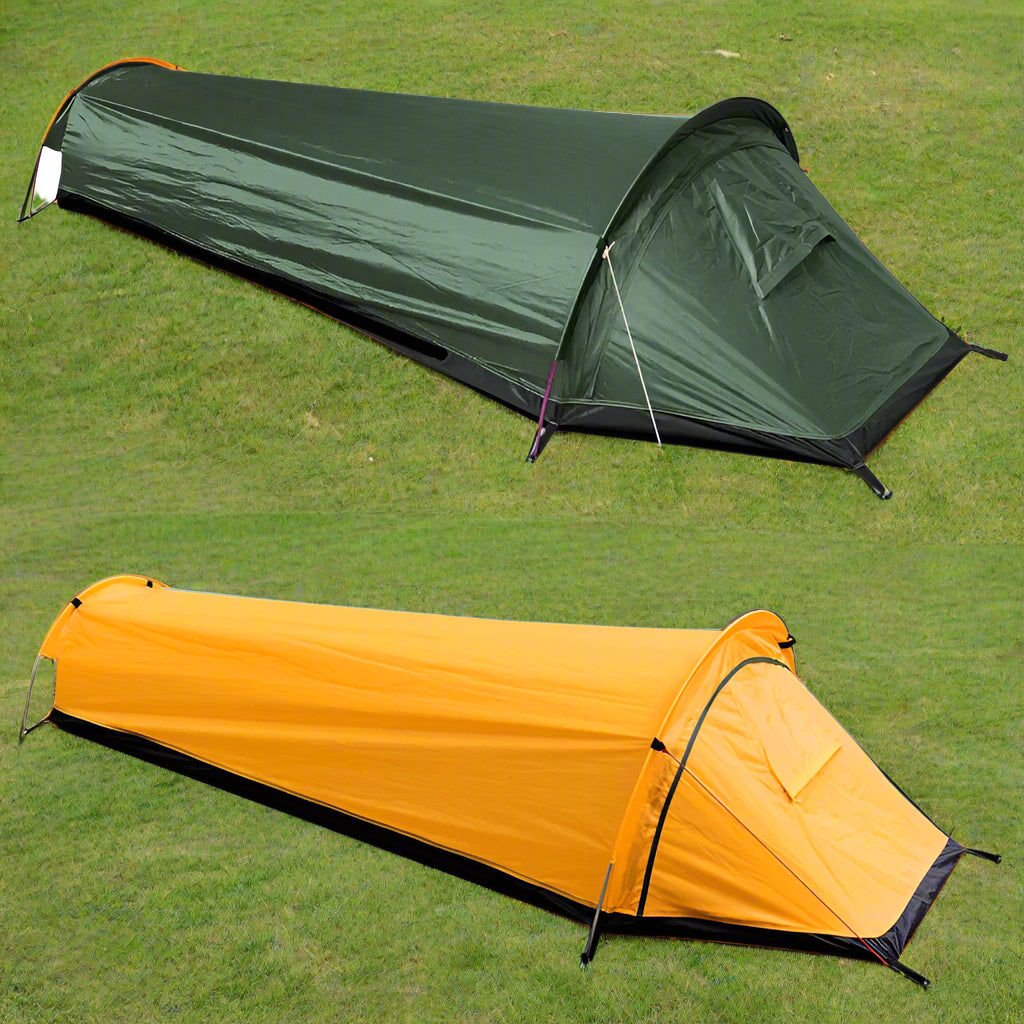 Backpacking Tent Outdoor Camping Sleeping Bag Tent Lightweight Single Person Tent