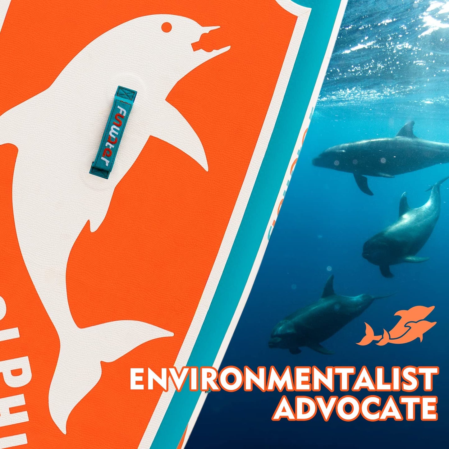 Inflatable Stand up Paddle Board Includes Paddle Board, Adj Paddle, Kayak Seat, Pump, Backpack, Leash, Waterproof Bag, Non-Slip Deck Pad for Teenagers and Adults SUPFW08A