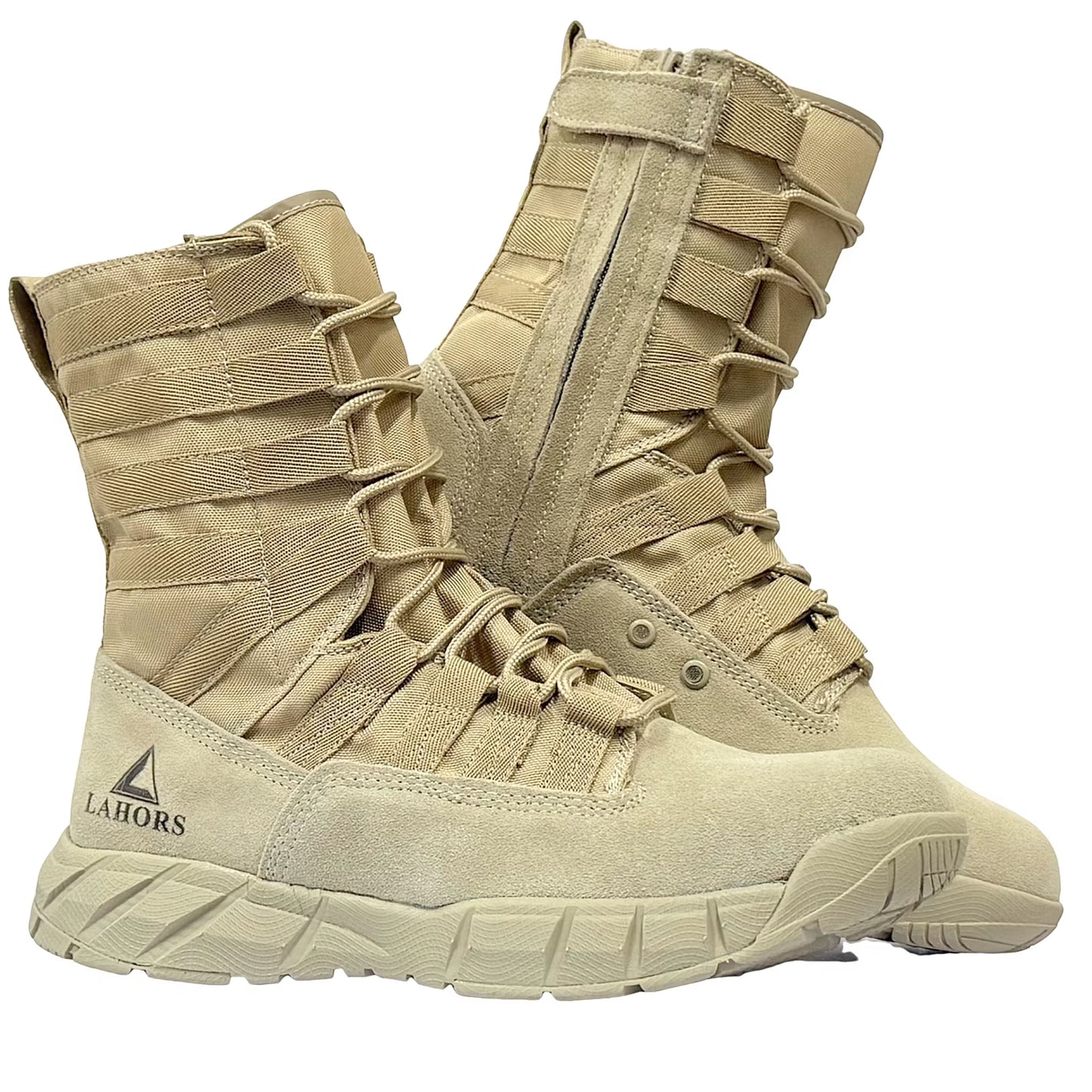 Lightweight Suede Leather Tactical Combat Boots Men Outdoor Hiking Desert Army Shoes Breathable Male Ankle Boots Man Made