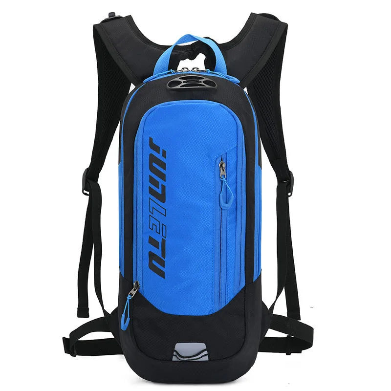 New 10L MTB Bike Backpack with Night Reflector Strips Helmet Strap Design Outdoor Sports Cycling Running Backpacks Water Bag