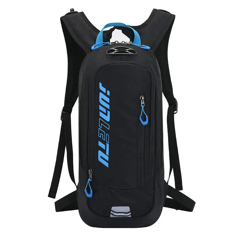 New 10L MTB Bike Backpack with Night Reflector Strips Helmet Strap Design Outdoor Sports Cycling Running Backpacks Water Bag