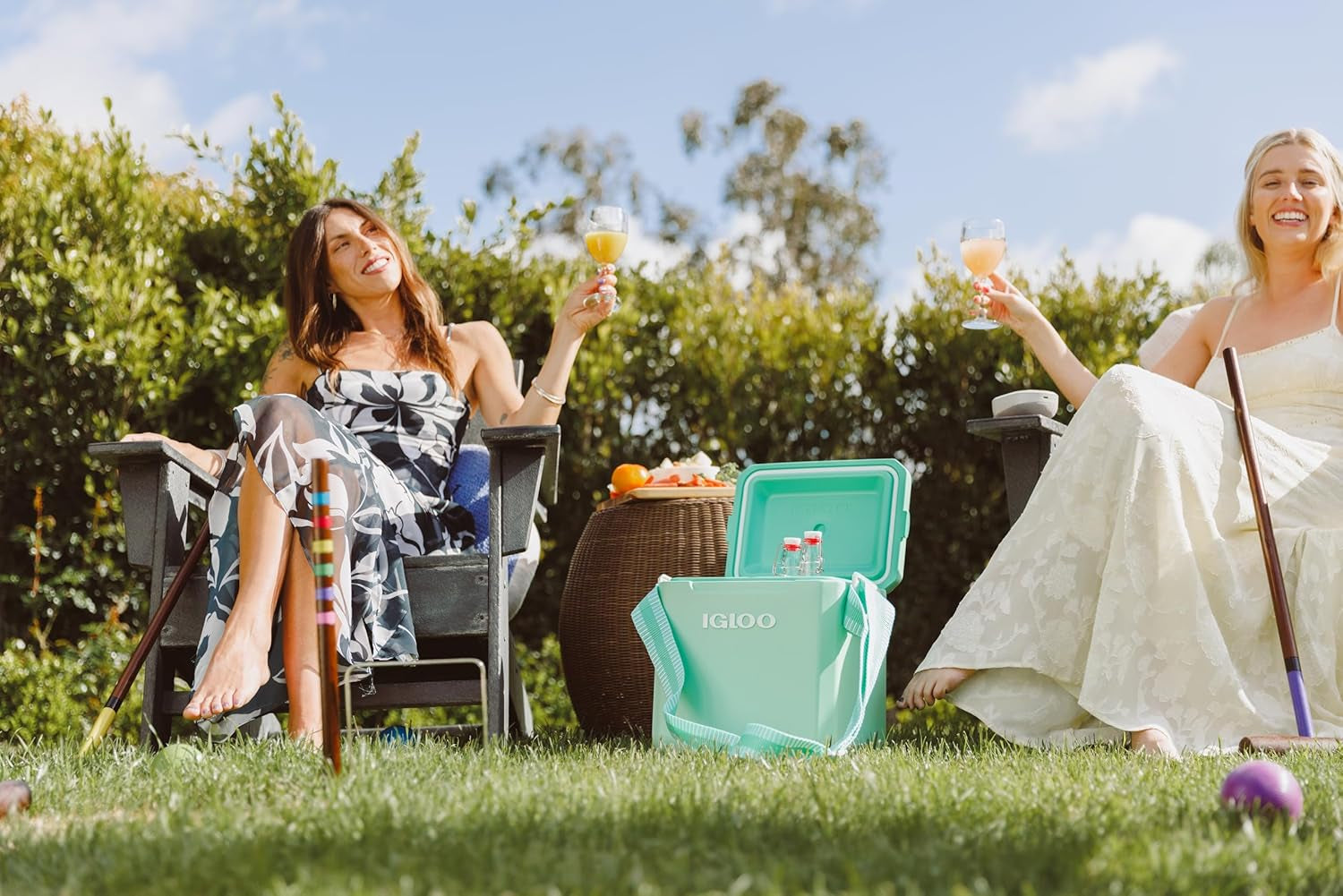 Teal 11 Qt Tag along Too Strapped Picnic Style Cooler