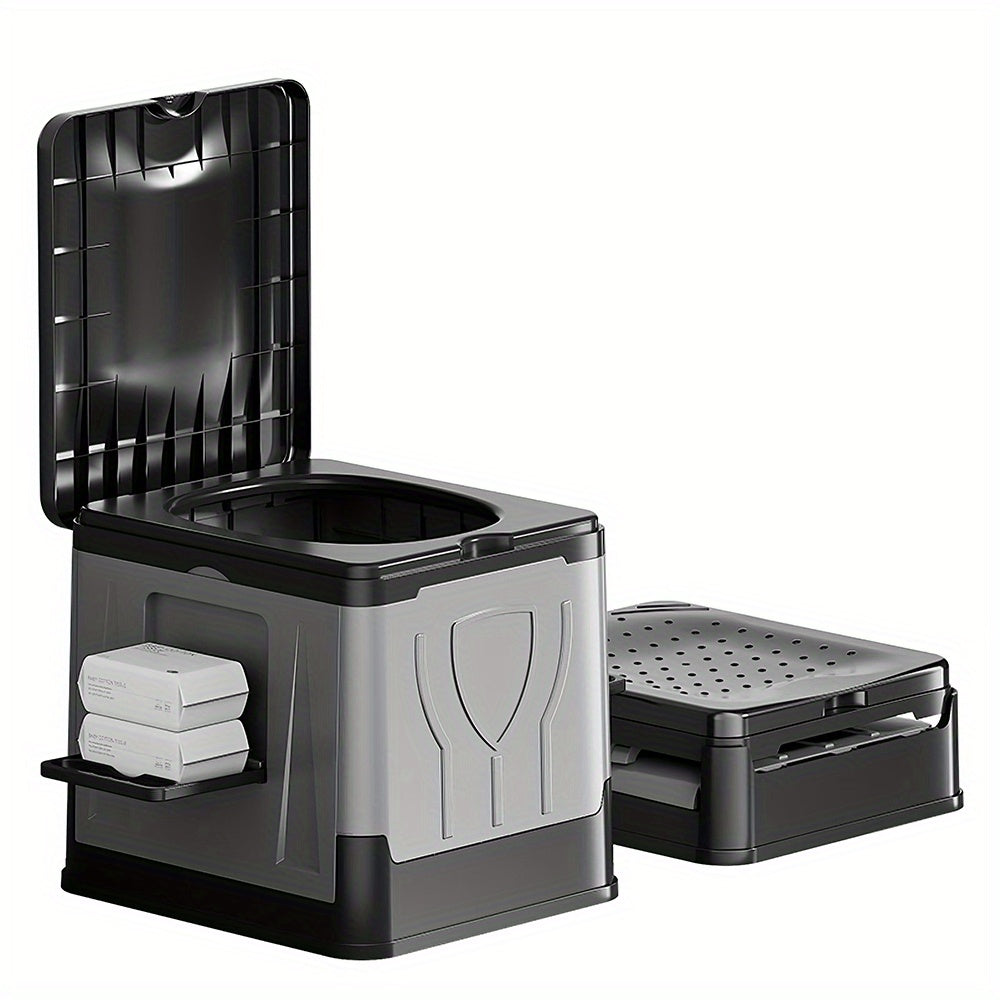 30L Foldable Portable Toilet, Compact & Portable