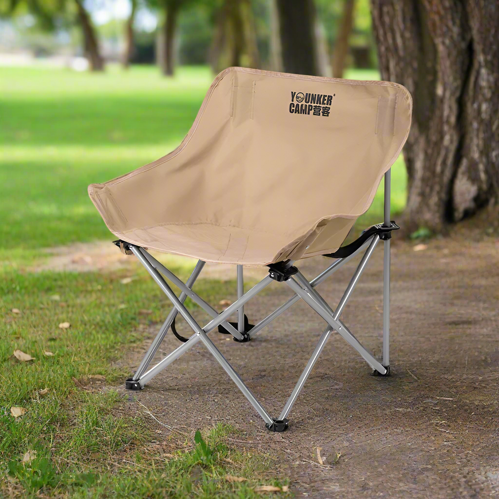 120KG Folding Moon Chair. Super Portable!! The Perfect Picnic, Camping & Fishing Chair