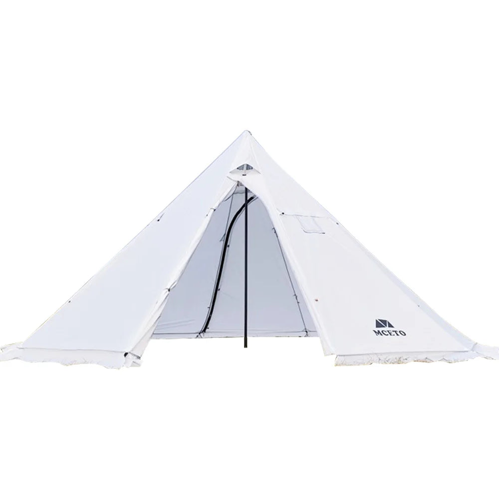 5-8 People Teepee Tent with Stove Jack 500PRO Camping Pyramid Teepee Tent for Camping Backpacking Hiking