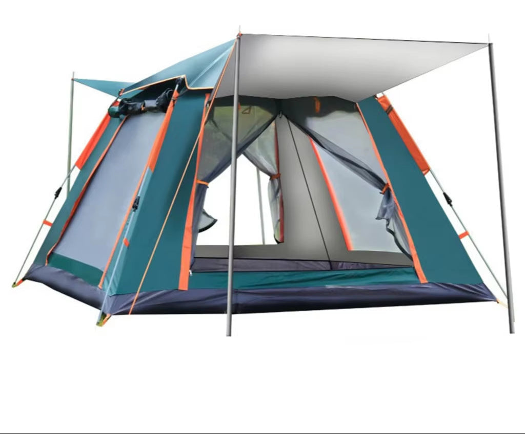 Goture 6-7Person Waterproof Automatic Tent 240*240*150Cm Double Layer Camping Tent Outdoor Dome Camping Family Tent Couple Tents