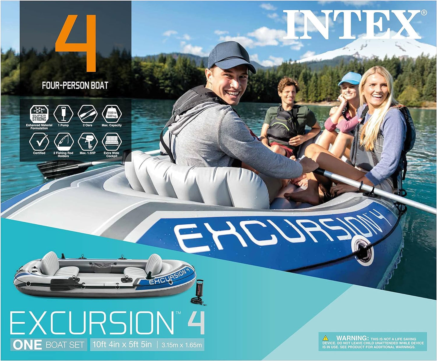 Excursion 5 Boat Set Inflatable Boat