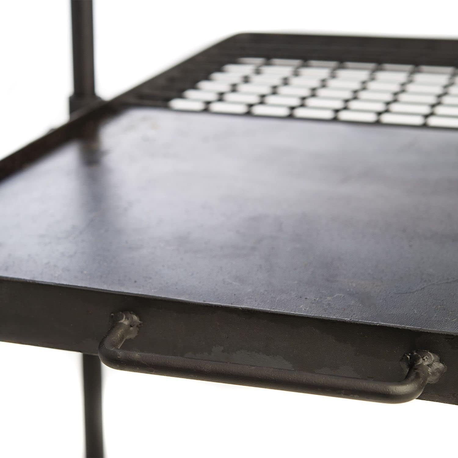 Kings Campfire Cooking Grill BBQ Combo Swing-Away W/Billy Arms