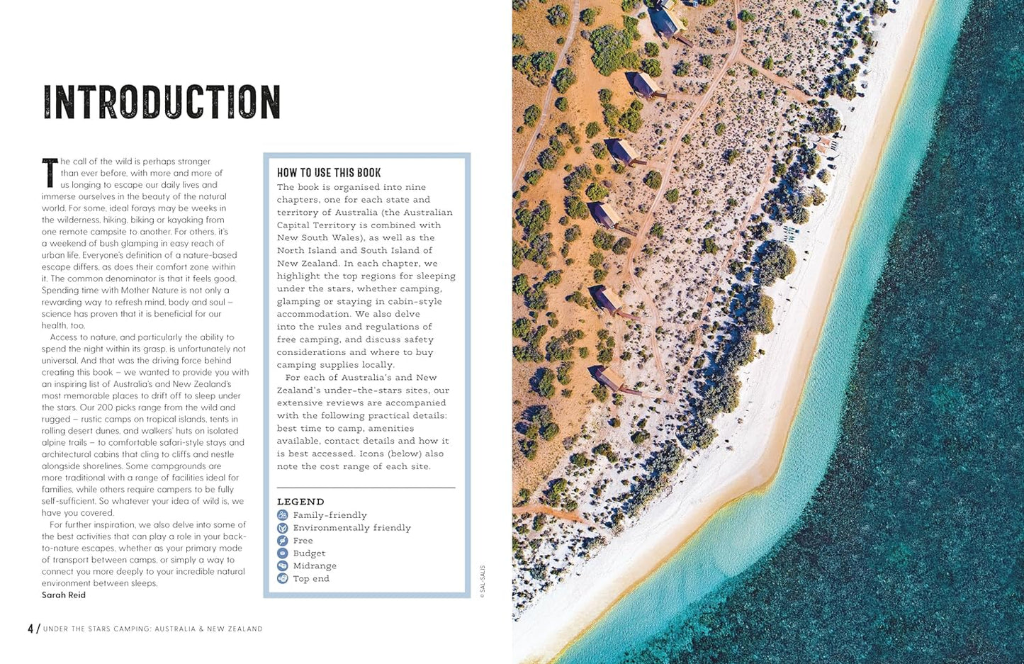 Lonely Planet under the Stars Camping Australia and New Zealand