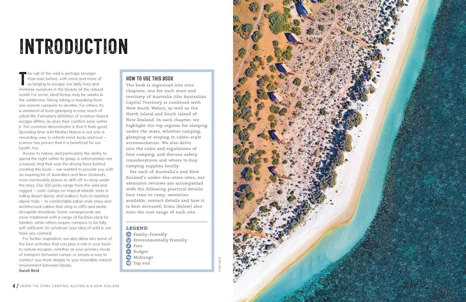 Lonely Planet under the Stars Camping Australia and New Zealand