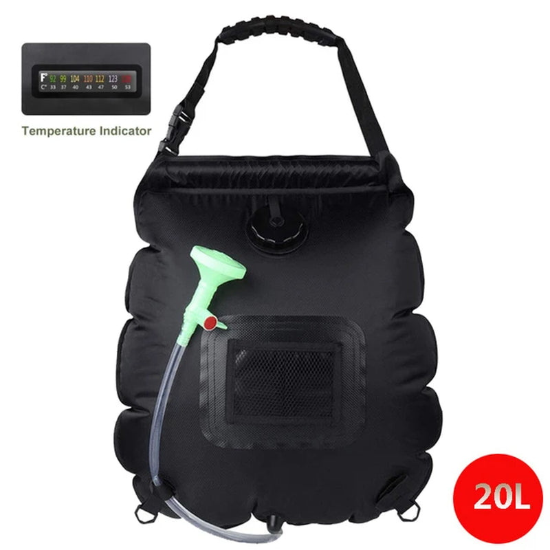 20L Solar Outdoor Camping Shower Water Bag