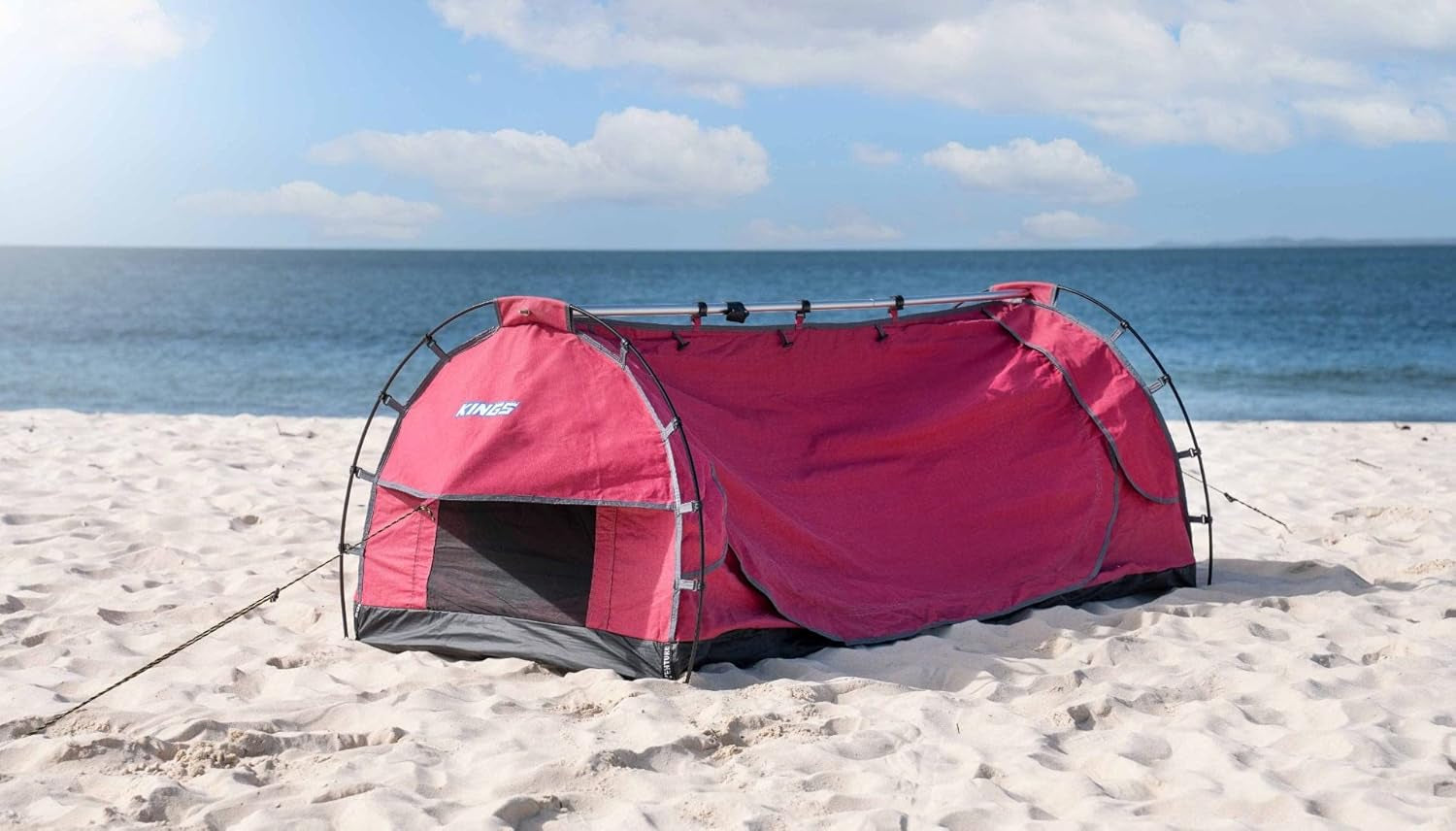 Pink Deluxe Single Swag with Canvas Bag