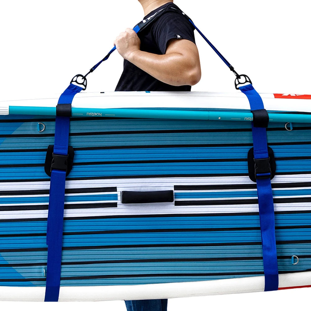 SUP Carrying Strap Adjustable Surfboard Shoulder Strap Stand up Surf Paddle Board Carrier for Paddleboards Surfboards Longboards