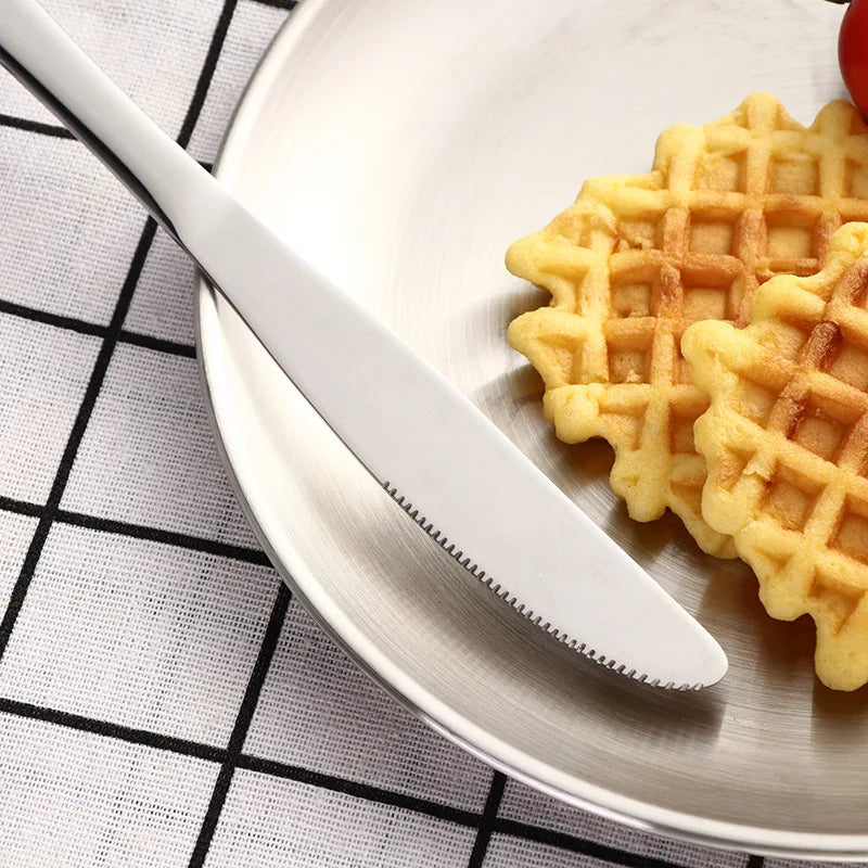 HDIRXG Stainless Steel Picnic Tableware 9-Piece Set Portable Camping Tourism Tableware Outdoor Nature Hike Cooking Supplies