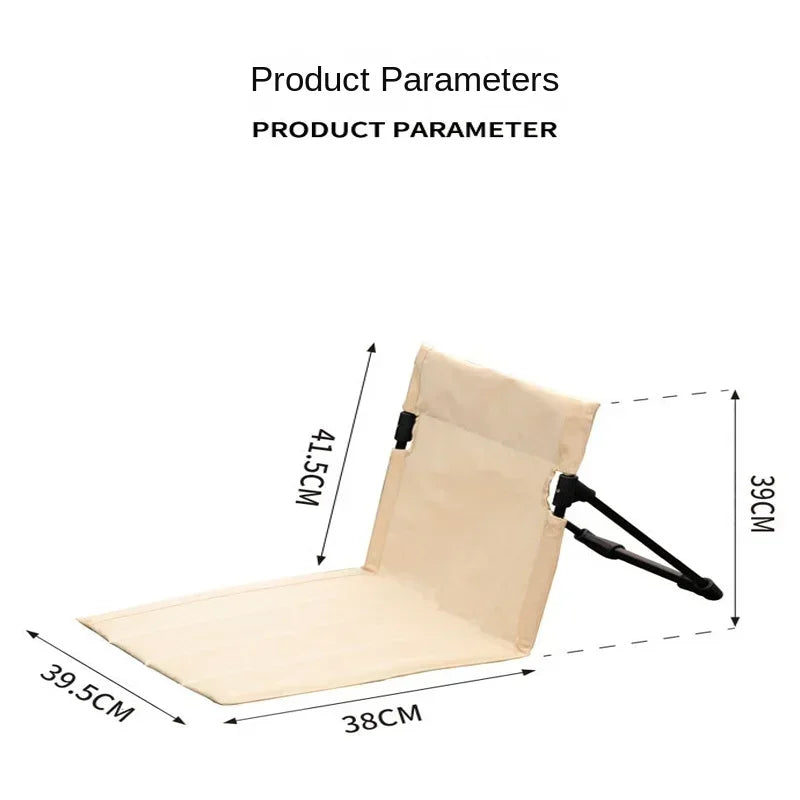 Ultra-Light Folding Chair for Camping, Beach, and Road Trips - Durable Aluminum Alloy, Portable and Comfortable,Fishing Chair