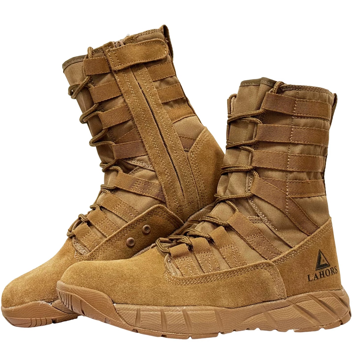 Lightweight Suede Leather Tactical Combat Boots Men Outdoor Hiking Desert Army Shoes Breathable Male Ankle Boots Man Made
