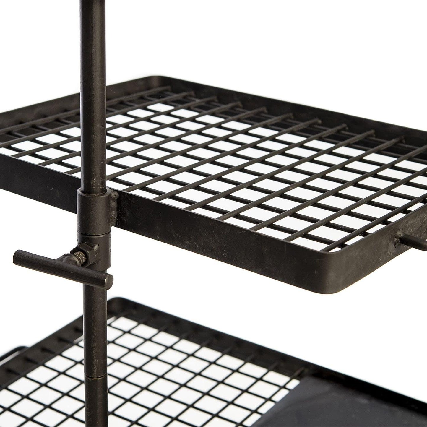 Kings Campfire Cooking Grill BBQ Combo Swing-Away W/Billy Arms