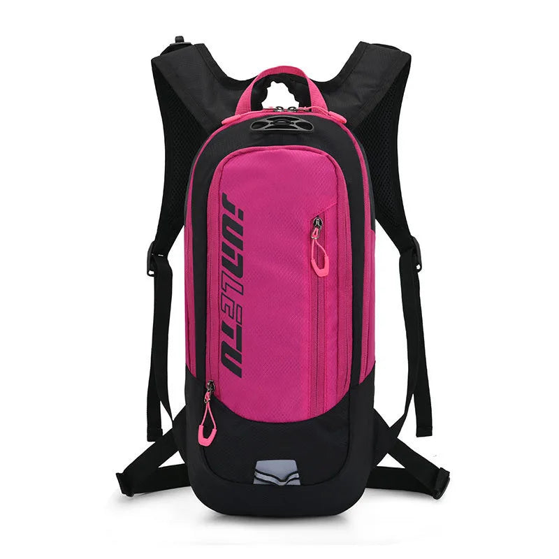 New 10L MTB Bike Backpack with Night Reflector Strips Helmet Strap Design Outdoor Sports Cycling Running Backpacks Water Bag