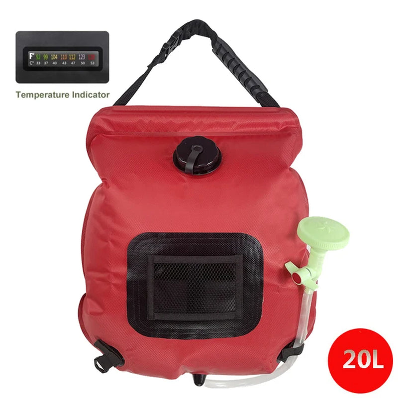 20L Solar Outdoor Camping Shower Water Bag