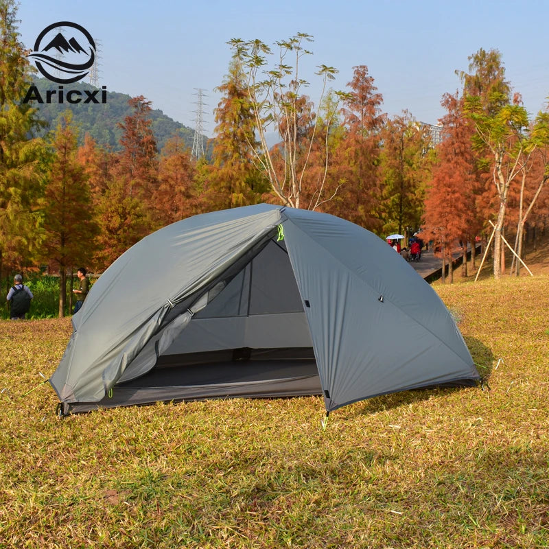 Outdoor Ultralight Camping Tent 3/4 Season 1 Single Person Professional 15D Nylon Silicon Tent Barracas Para Camping