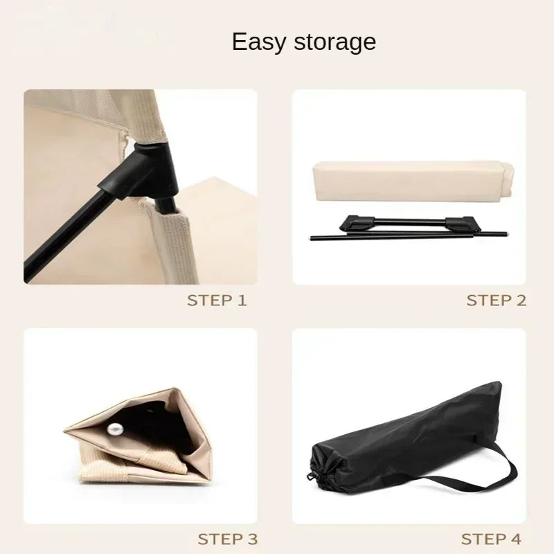 Ultra-Light Folding Chair for Camping, Beach, and Road Trips - Durable Aluminum Alloy, Portable and Comfortable,Fishing Chair