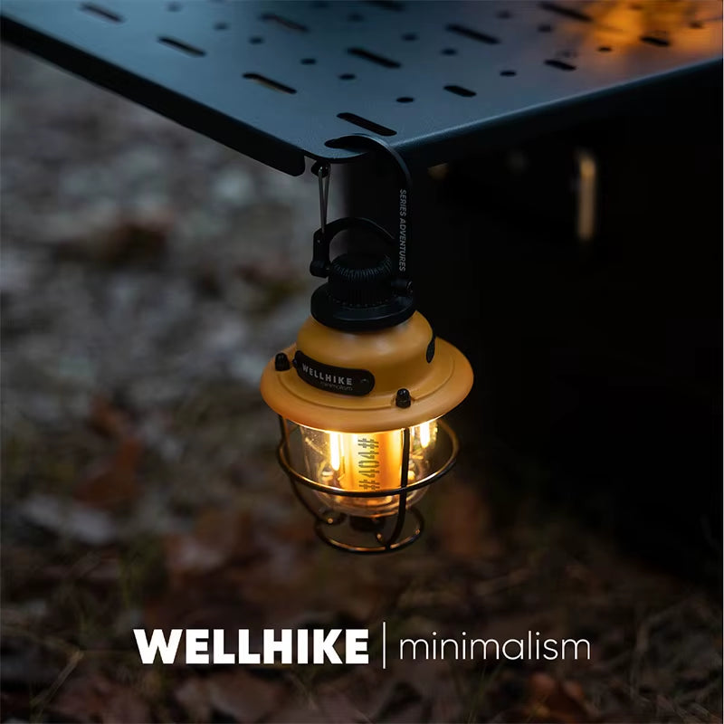Outdoor Lock Loose Fruit Lamp Ultra -Long Closer -End Photos of the Camp Atmosphere Mini Lamp Multi -Gear Adjustment