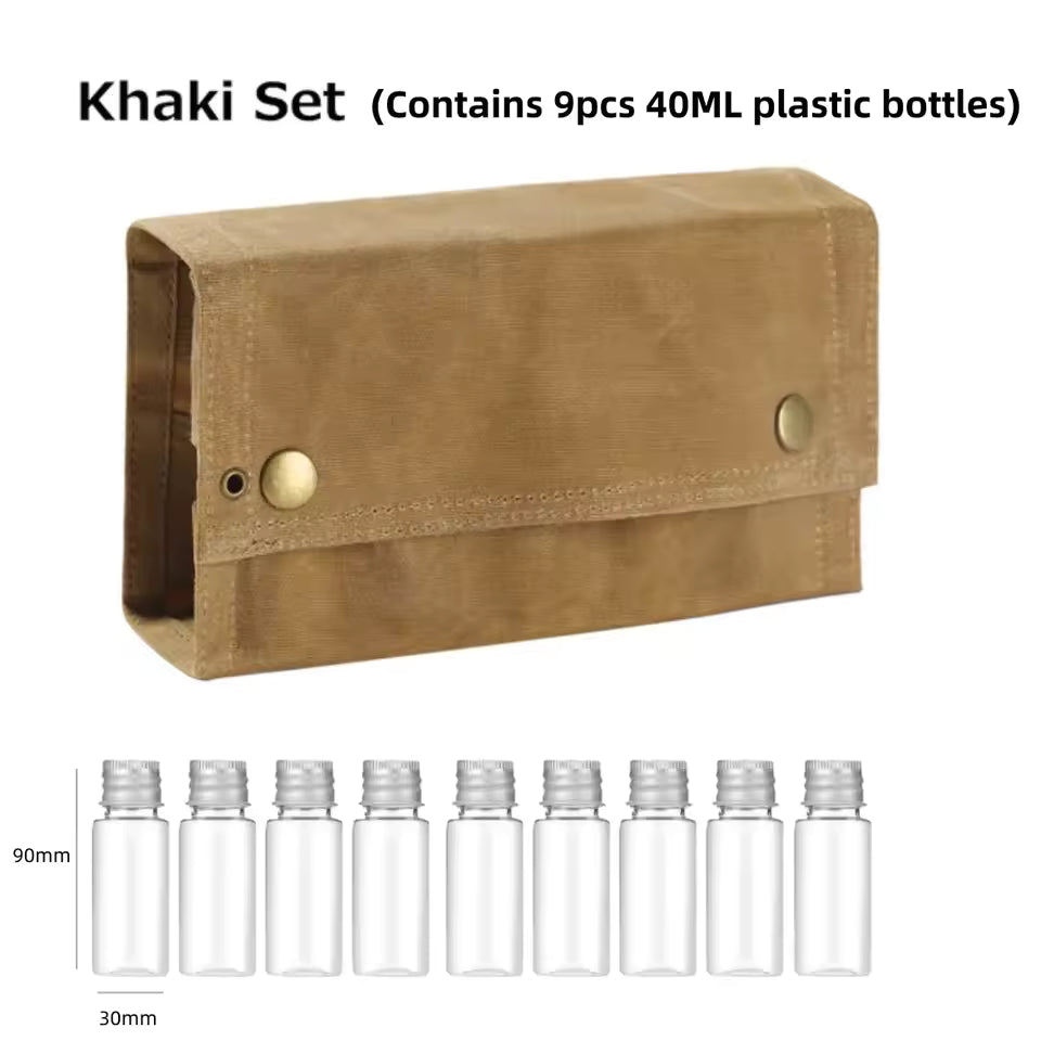 Outdoor Spice Bottle Set, LARGE Capacity