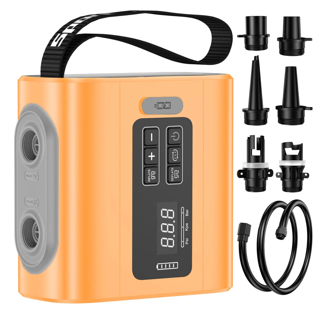Outdoor Wireless Air Pump - Pump with Inflatable Deflate functions