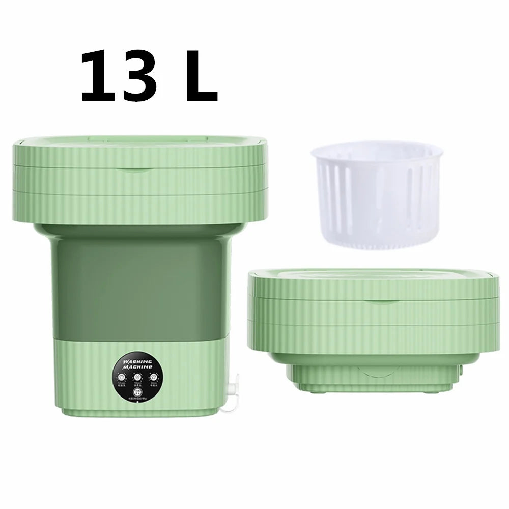 Folding Washing Machines. SUPER Portable & SUPER cute.