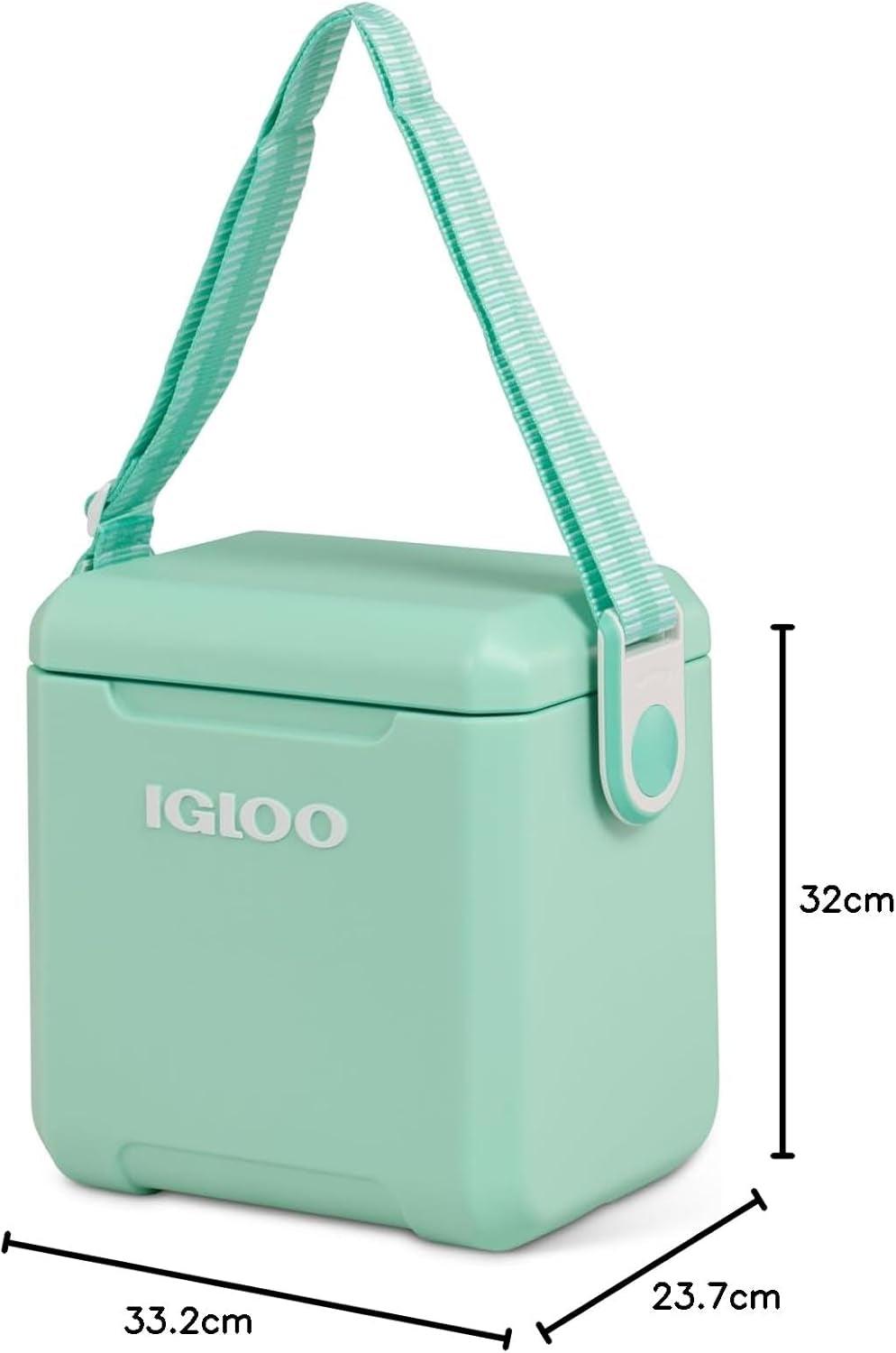 Teal 11 Qt Tag along Too Strapped Picnic Style Cooler