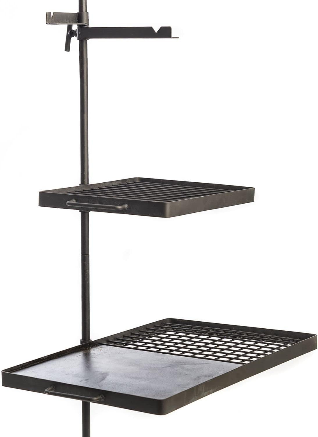 Kings Campfire Cooking Grill BBQ Combo Swing-Away W/Billy Arms