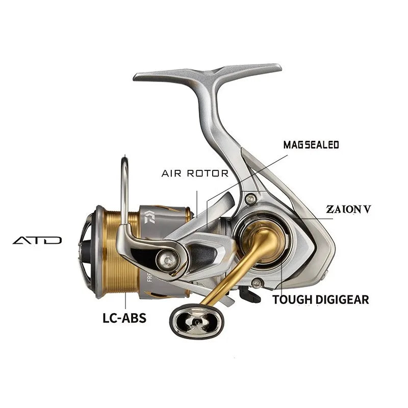 21 FREAMS LT Spinning Fishing Reel 7+1BB 2000S 2500 2500-XH 3000-C 3000-CXH Magsealed ATD Drag Saltwater Reels
