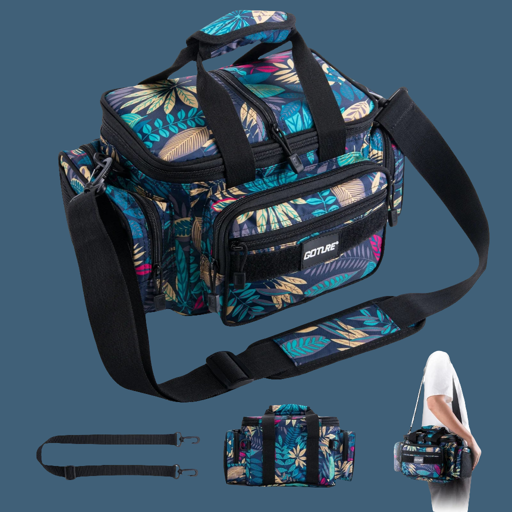 Fishing Bags Waterproof 600D Oxford Fabric High Capacity Storage Durable Quality Fishing Gear Bags for Men Outdoors Bag