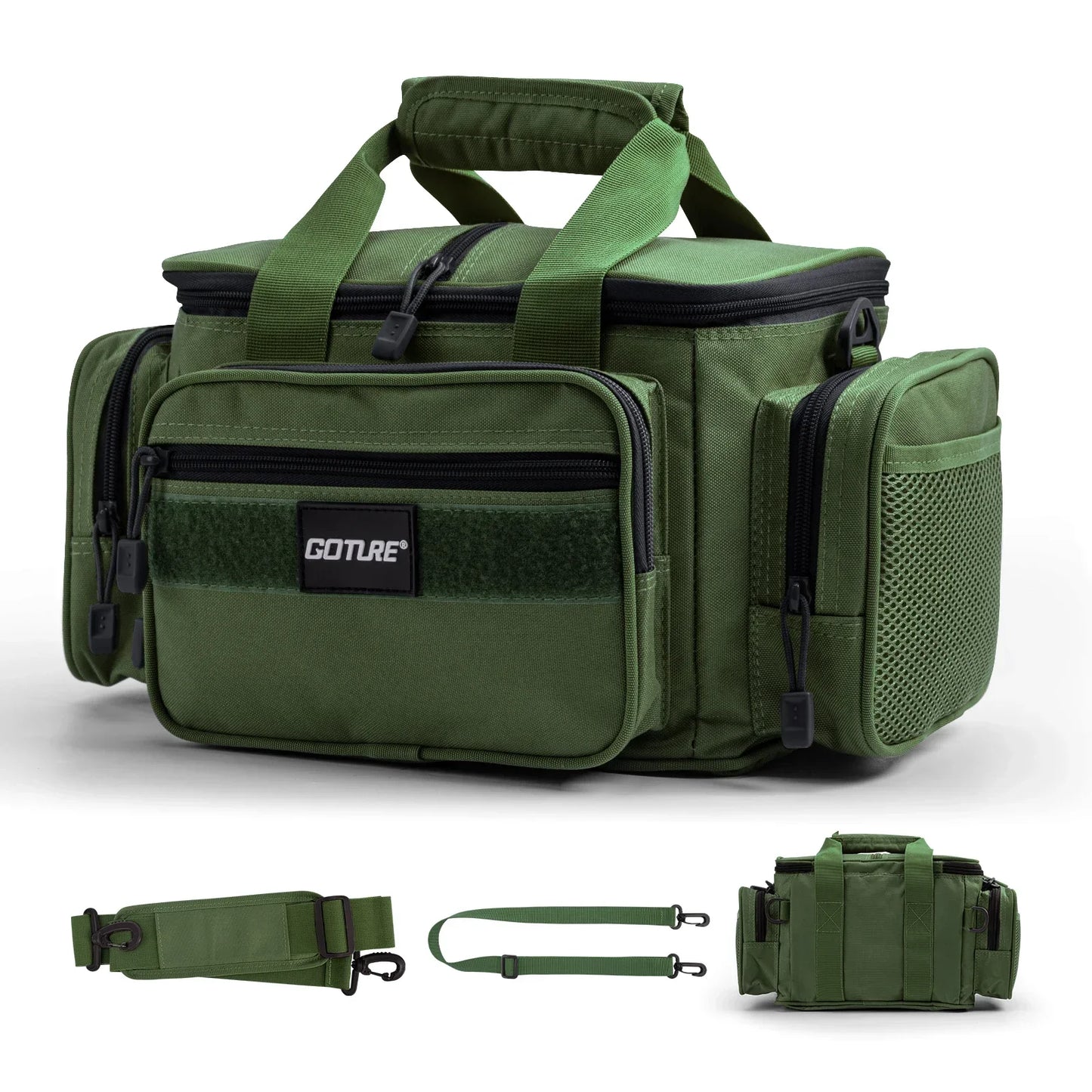 Fishing Bags Waterproof 600D Oxford Fabric High Capacity Storage Durable Quality Fishing Gear Bags for Men Outdoors Bag