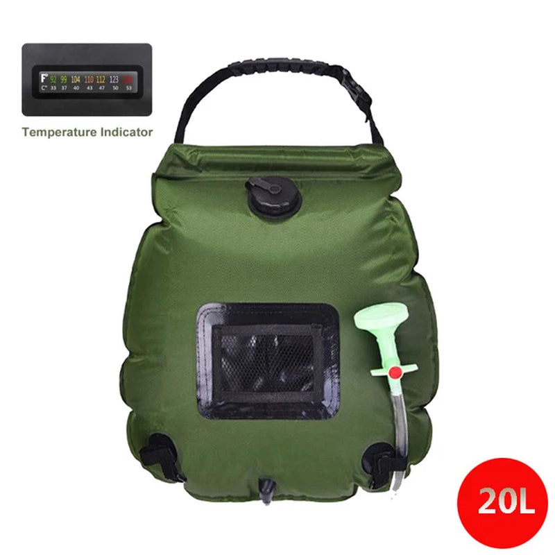 20L Solar Outdoor Camping Shower Water Bag