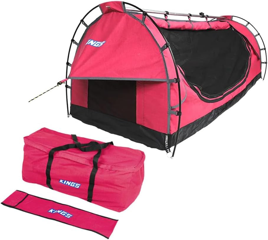 Pink Deluxe Single Swag with Canvas Bag