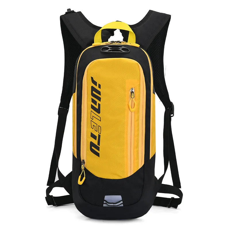 New 10L MTB Bike Backpack with Night Reflector Strips Helmet Strap Design Outdoor Sports Cycling Running Backpacks Water Bag