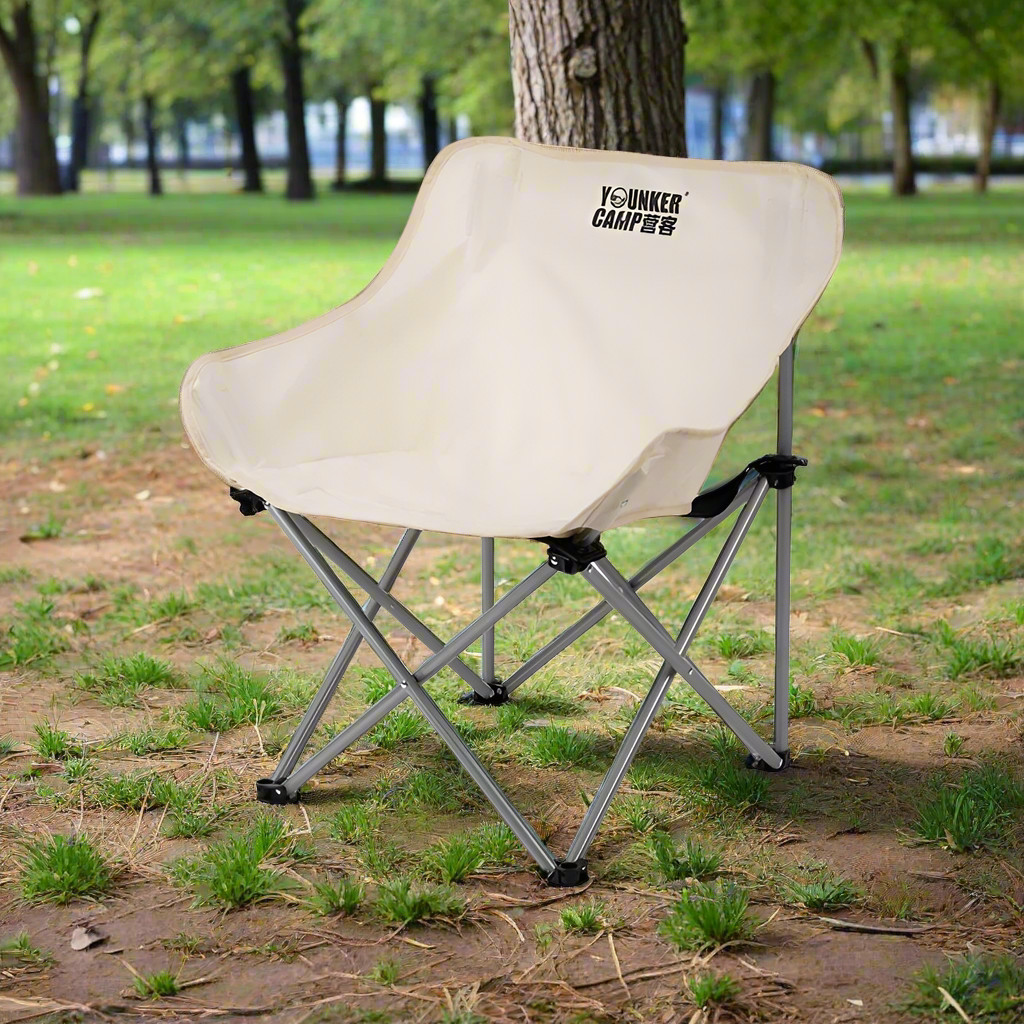120KG Folding Moon Chair. Super Portable!! The Perfect Picnic, Camping & Fishing Chair
