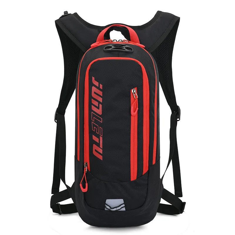 New 10L MTB Bike Backpack with Night Reflector Strips Helmet Strap Design Outdoor Sports Cycling Running Backpacks Water Bag
