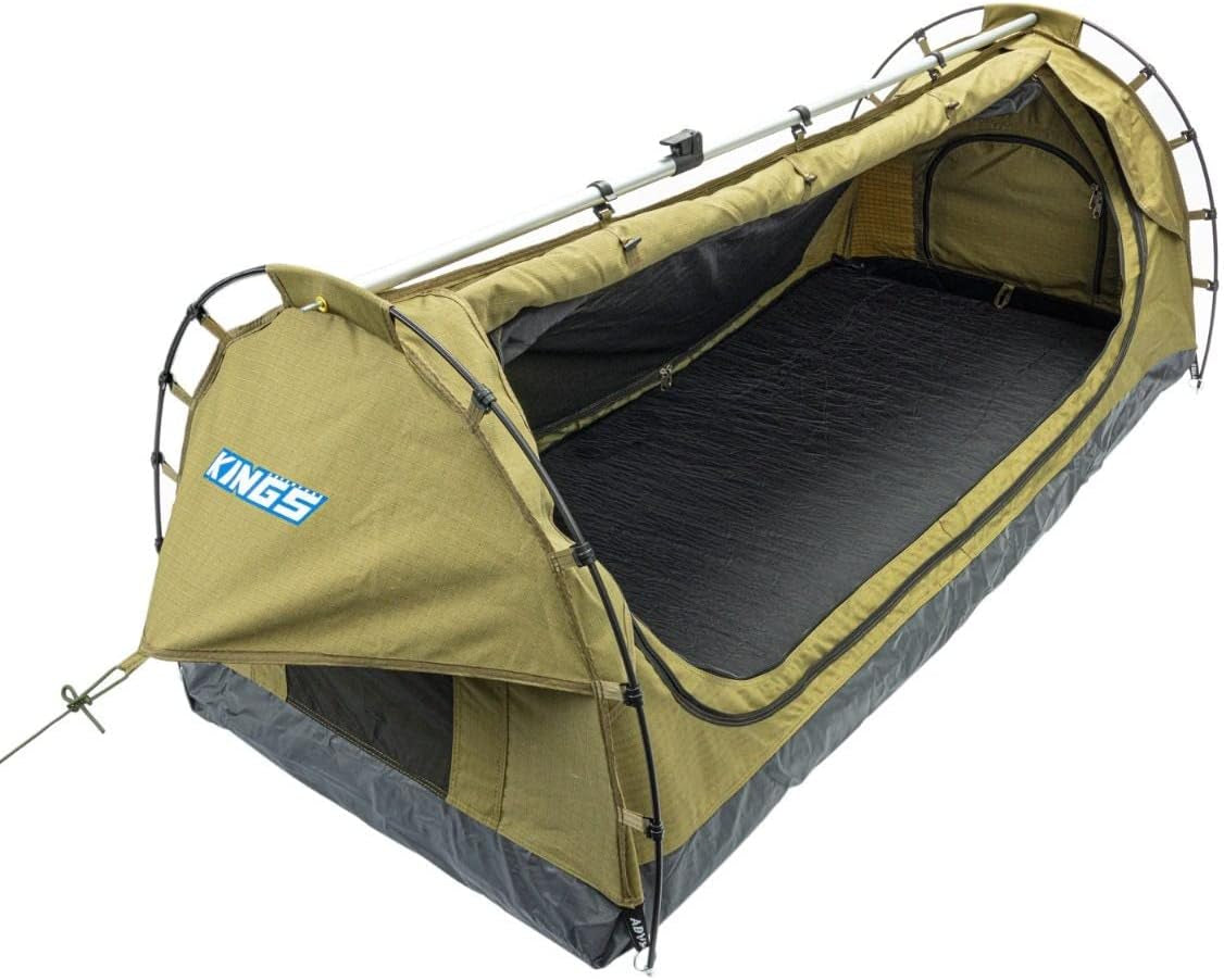 Deluxe Escape Single Camping Swag + LED Head Torch