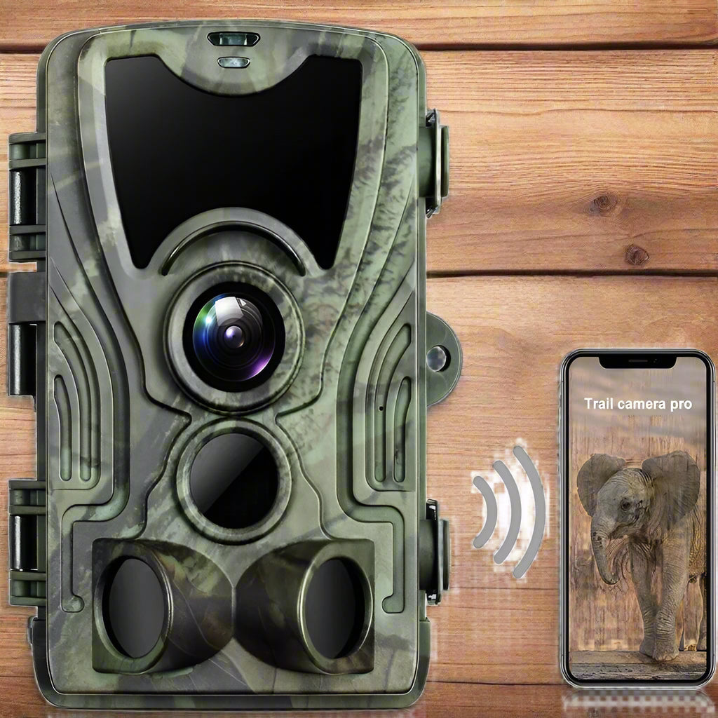 Outdoor WIFI APP 4K/2.7K 36MP/24MP Trail Camera Wildlife Infrared Night Vision Motion Activated IP65 Trap Game Cam Waterproof