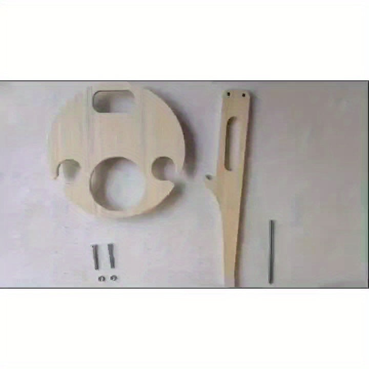 Portable Beach wine Table - Wooden Detachable base for portability