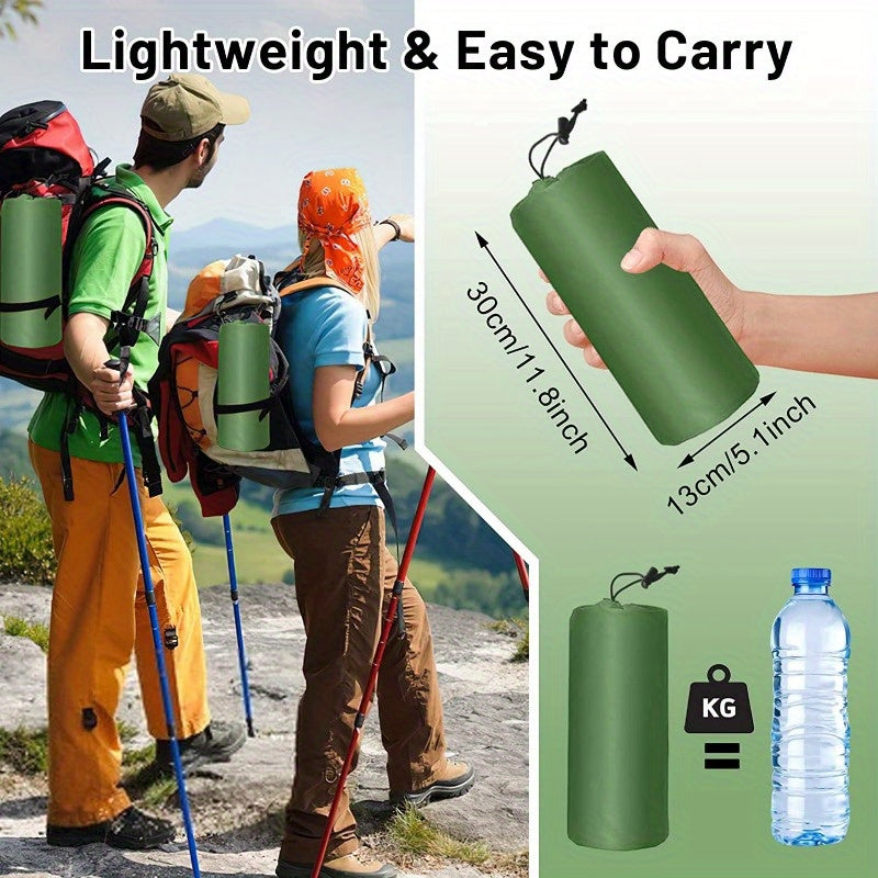 Camping Sleeping Pad with Foot Pump - Extra Wide and Thick