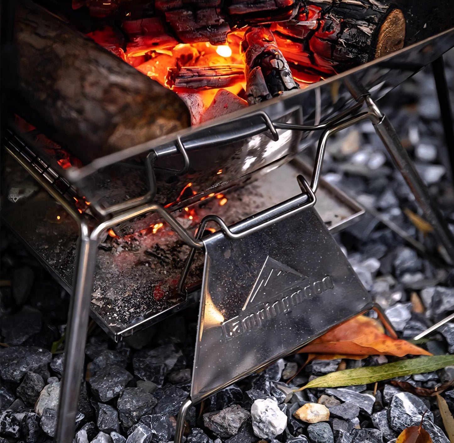 Folding Portable Stainless Steel Barbecue Grill