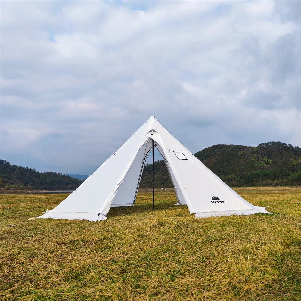 5-8 People Teepee Tent with Stove Jack 500PRO with Chimney provision