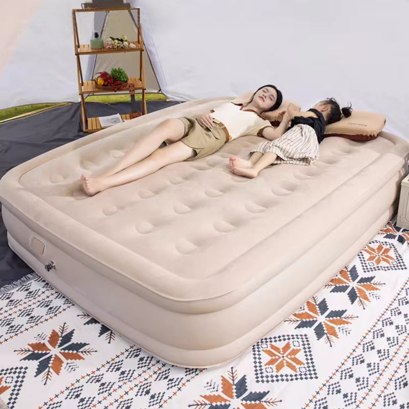 Camping Inflatable Mattress Built-In Pump Thicken Mat for Tent Bed Sleeping Pad Picnic Blanket Travel Air Mat Camping Equipment