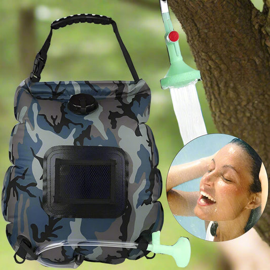 20L Solar Outdoor Camping Shower Water Bag 