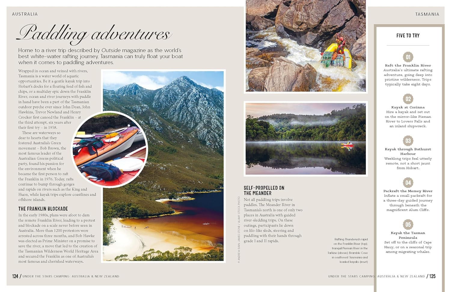 Lonely Planet under the Stars Camping Australia and New Zealand