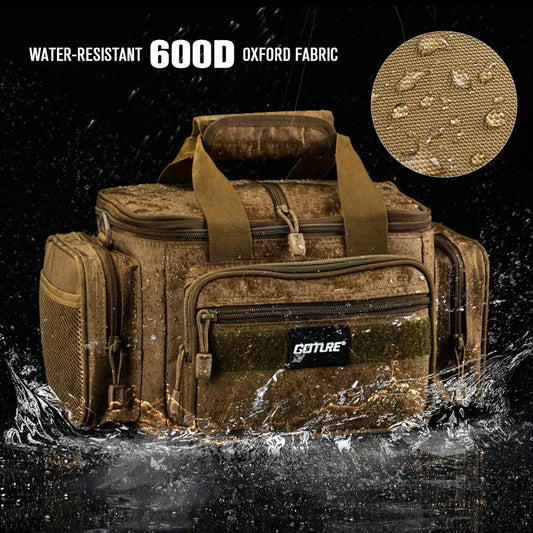 Fishing Bags Waterproof 600D Oxford Fabric High Capacity Storage Durable Quality Fishing Gear Bags for Men Outdoors Bag